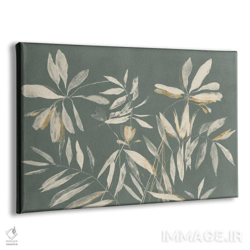 تابلو برگهای سایهنما اثر آریا کِی - نمای پرسپکتیو محصول