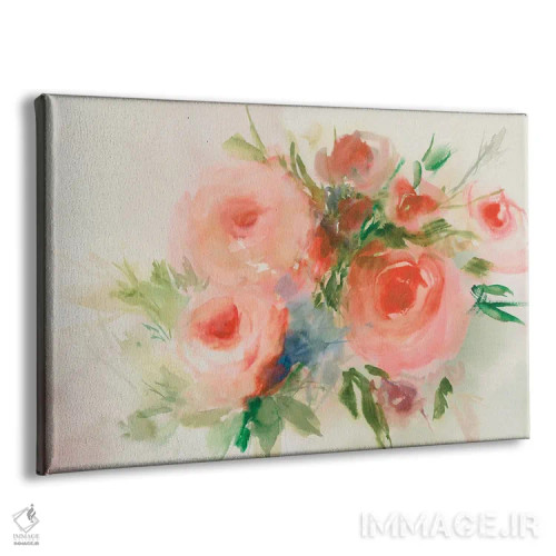 تابلو گلهای رویایی I اثر آریا کِی - نمای پرسپکتیو محصول