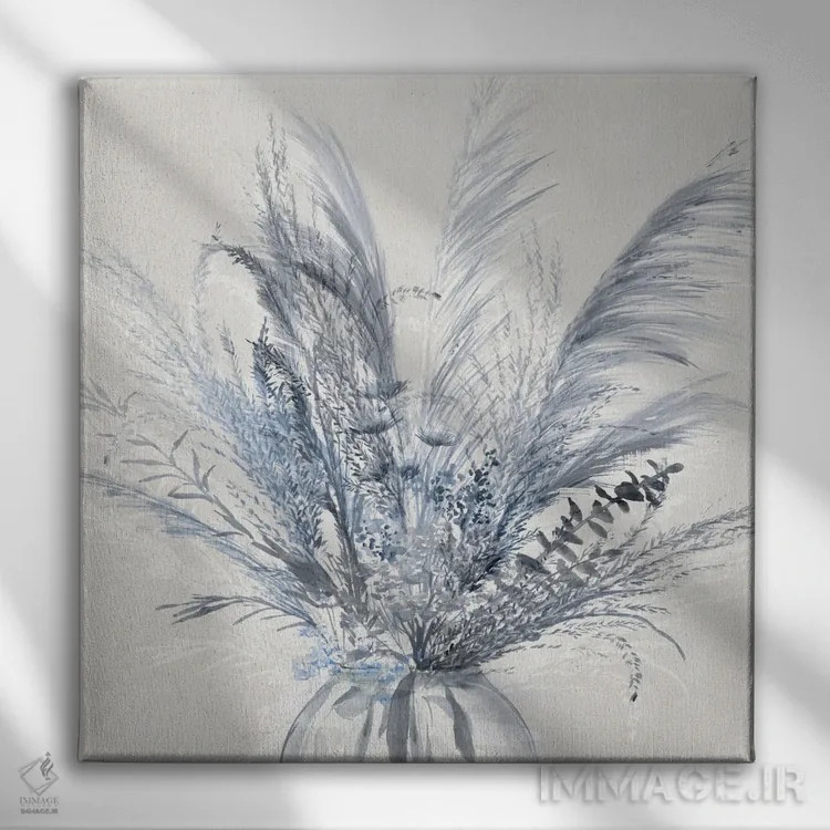 تابلو جین II (نام یا پارچه جین) اثر آریا کِی - نمای روبهرو روی دیوار