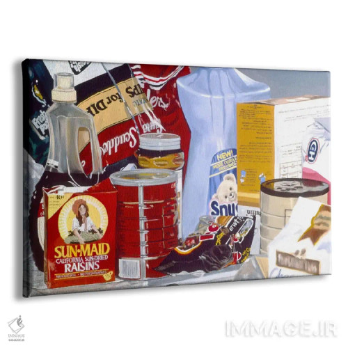 تابلو کشمشهای فرزنو اثر آندریا آلوین - نمای پرسپکتیو محصول