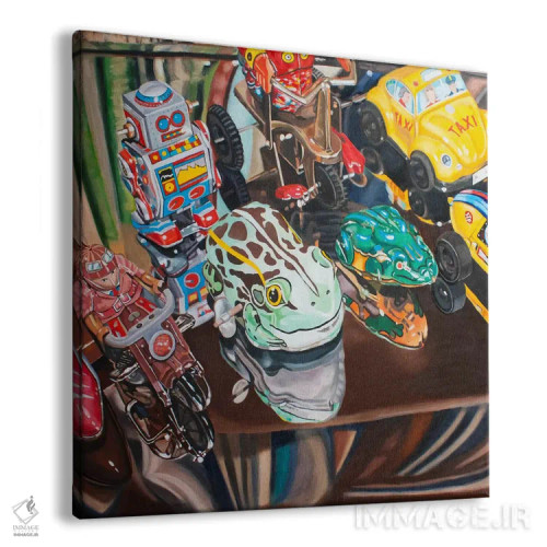 تابلو آماده باش، حرکت کن! اثر آندریا آلوین - نمای پرسپکتیو محصول