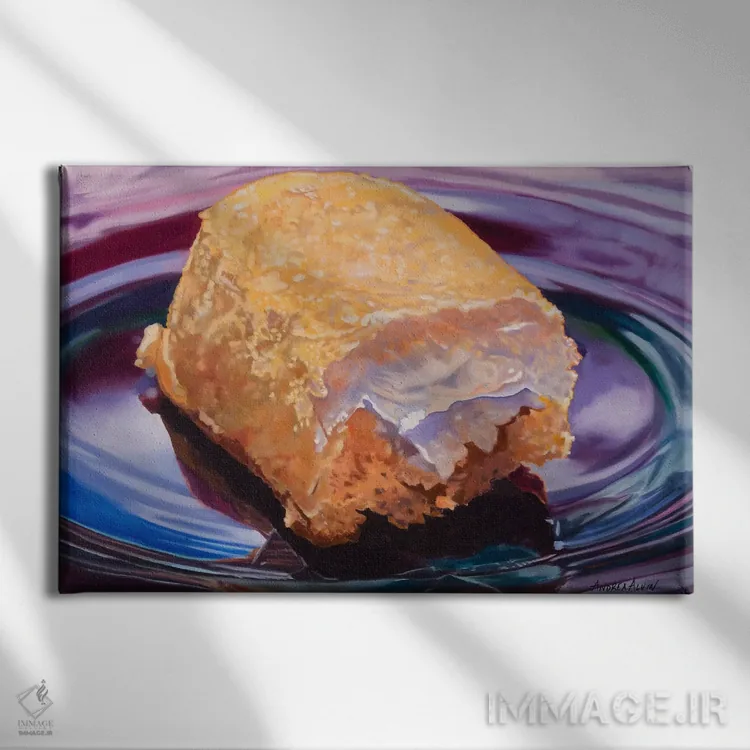 تابلو غذای انگشتی اثر آندریا آلوین - نمای روبهرو روی دیوار