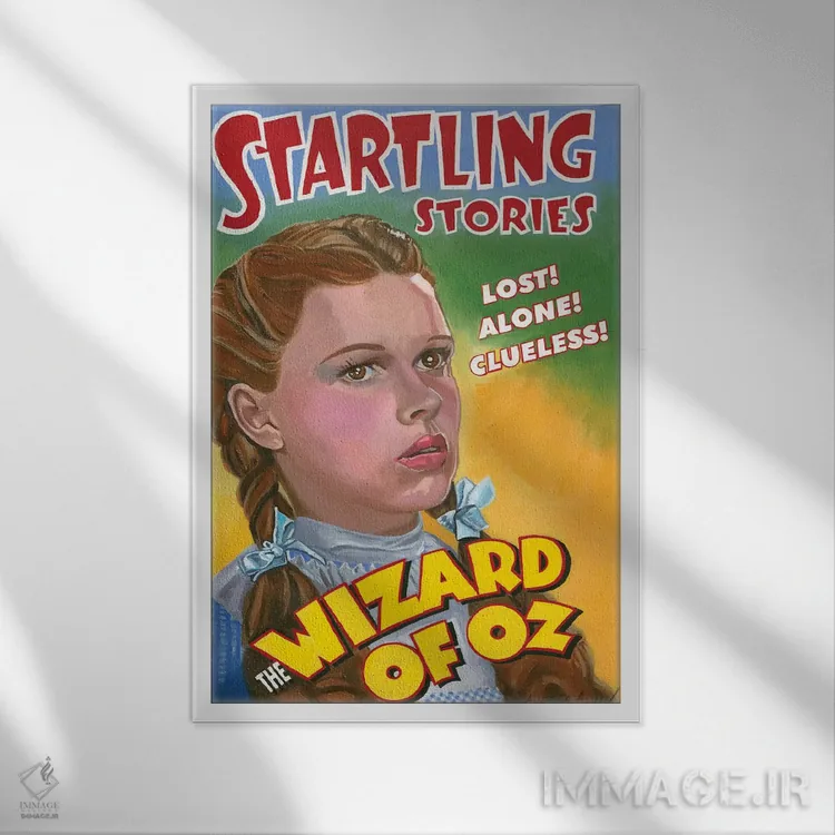 تابلو دوروتی (نام دخترانه) اثر آندریا آلوین - نمای قابدار سفید