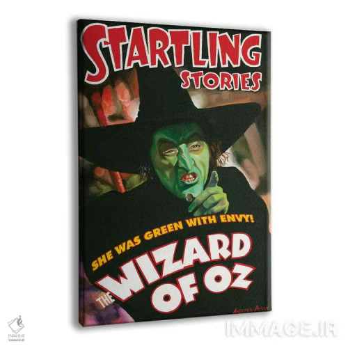 تابلو جادوگر شرور اثر آندریا آلوین - نمای پرسپکتیو محصول