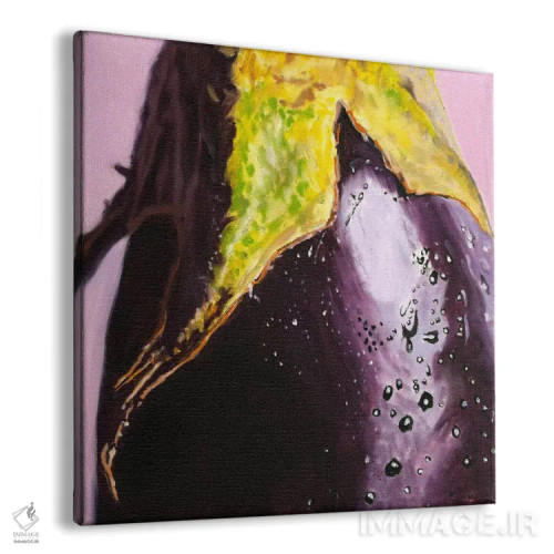 تابلو بادمجان اثر آندریا آلوین - نمای پرسپکتیو محصول