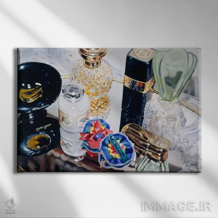 تابلو بزرگ شدن I اثر آندریا آلوین - نمای روبهرو روی دیوار