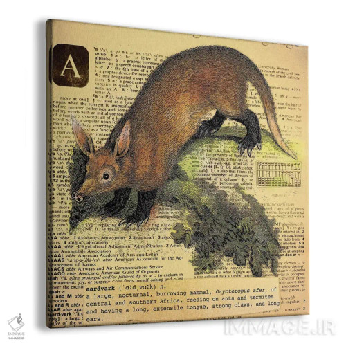 تابلو A (حرف الفبا) اثر فایو بای فایو کالکتیو - نمای پرسپکتیو محصول