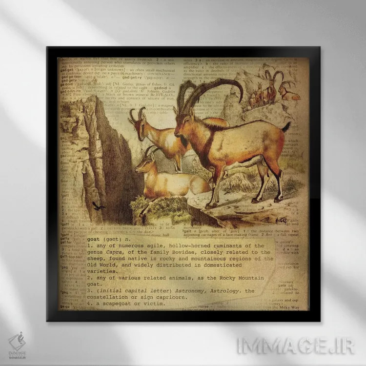 تابلو G (حرف الفبا) اثر فایو بای فایو کالکتیو - نمای قابدار مشکی