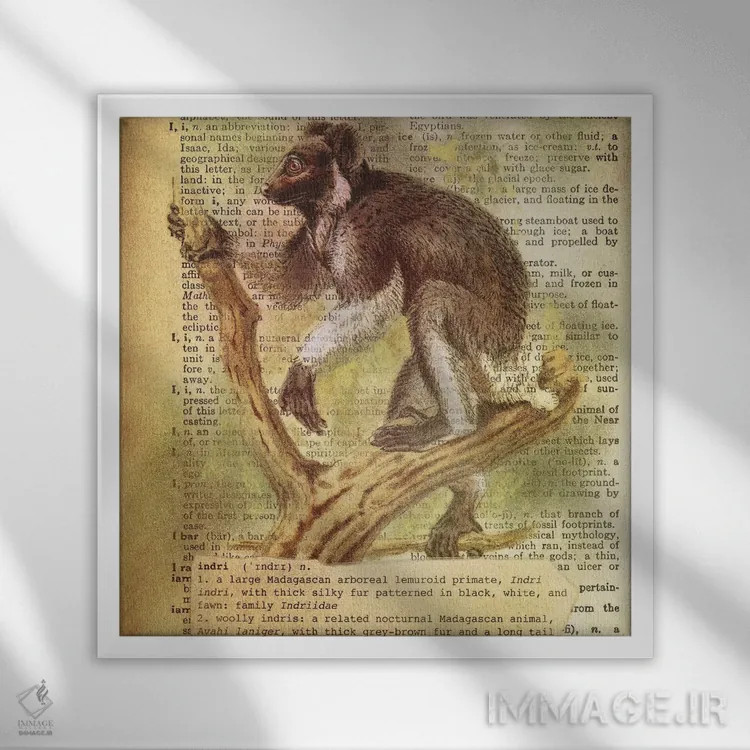 تابلو I (حرف الفبا) اثر فایو بای فایو کالکتیو - نمای قابدار سفید