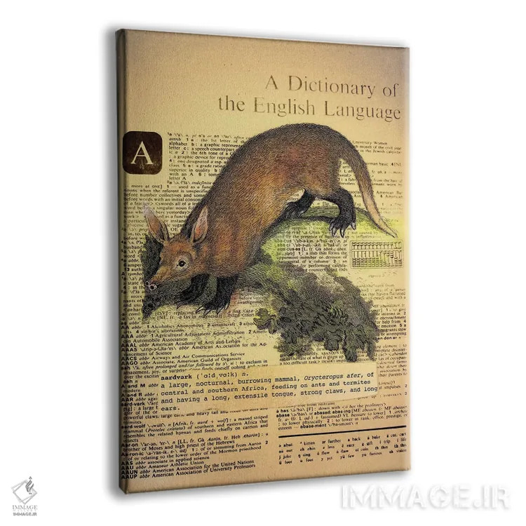 تابلو A (حرف الفبا) اثر فایو بای فایو کالکتیو - نمای پرسپکتیو محصول