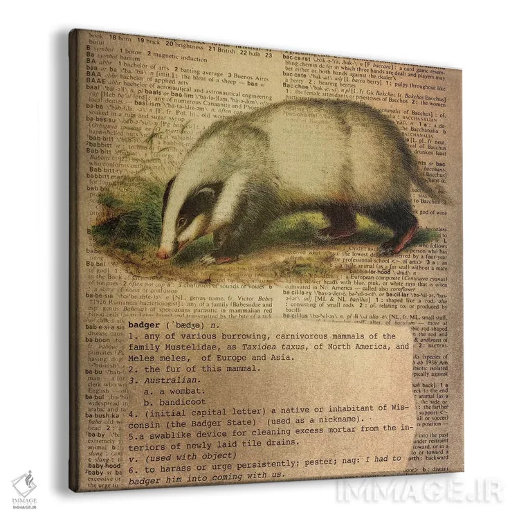 تابلو B (حرف الفبا) اثر فایو بای فایو کالکتیو - نمای پرسپکتیو محصول