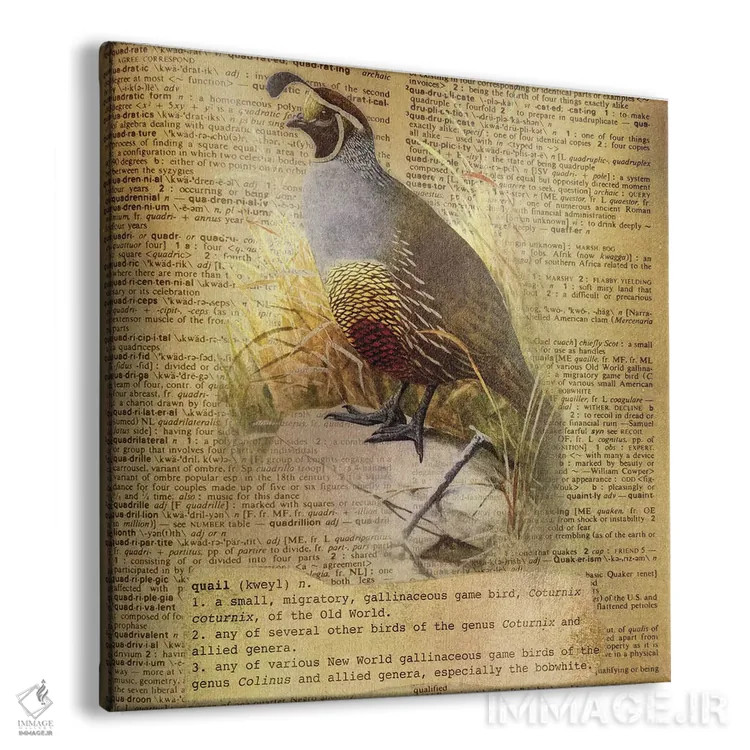 تابلو Q (حرف الفبا) اثر فایو بای فایو کالکتیو - نمای پرسپکتیو محصول