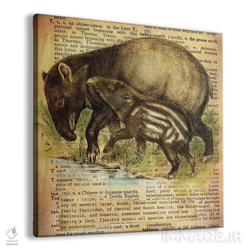 تابلو T (حرف الفبا) اثر فایو بای فایو کالکتیو - نمای پرسپکتیو محصول