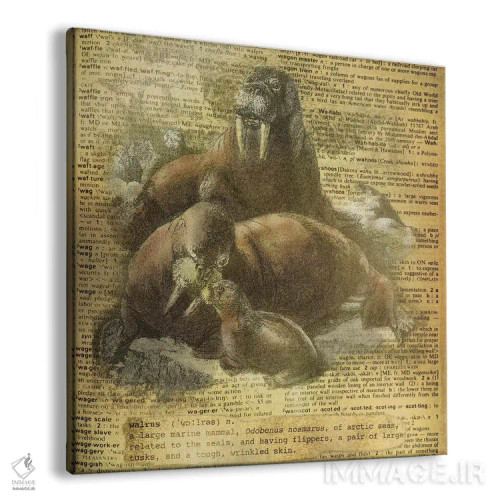 تابلو W (حرف الفبا) اثر فایو بای فایو کالکتیو - نمای پرسپکتیو محصول