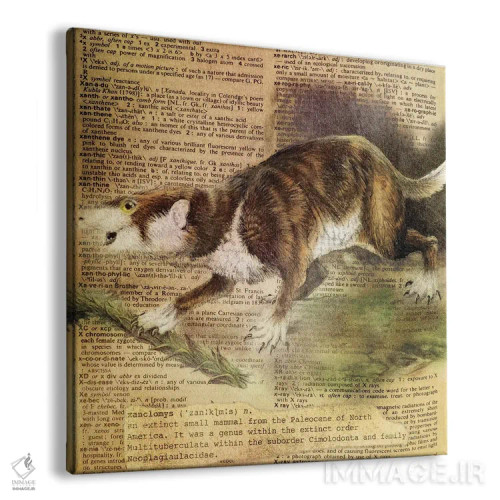 تابلو X (حرف الفبا) اثر فایو بای فایو کالکتیو - نمای پرسپکتیو محصول