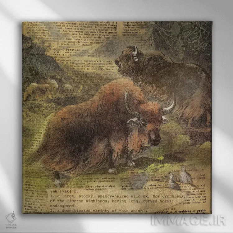 تابلو Y (حرف الفبا) اثر فایو بای فایو کالکتیو - نمای روبهرو روی دیوار