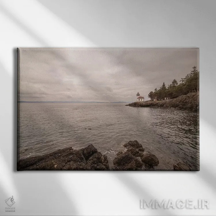 تابلو تنها اثر آرون متسون - نمای روبهرو روی دیوار