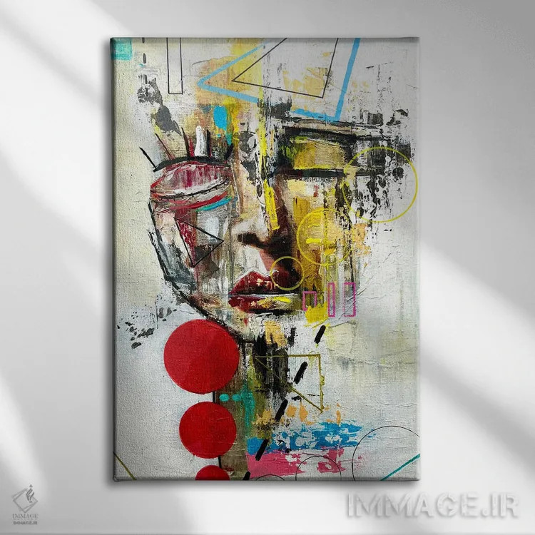 تابلو اُآسیس کویری اثر آرون آلن - نمای روبهرو روی دیوار