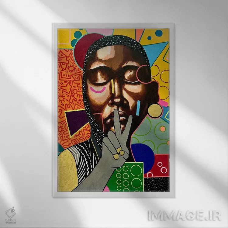 تابلو تا دفعهٔ بعد اثر آرون آلن - نمای قابدار سفید