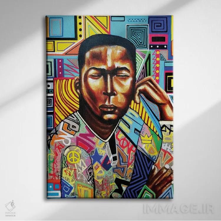 تابلو روزهای مدرسه اثر آرون آلن - نمای روبهرو روی دیوار