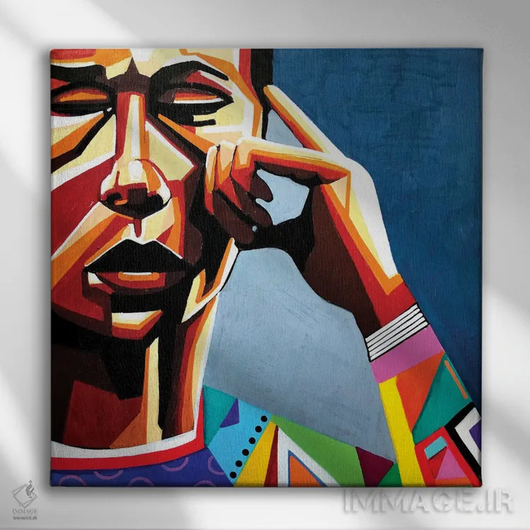 تابلو هر وقت که به یاد میآوری اثر آرون آلن - نمای روبهرو روی دیوار