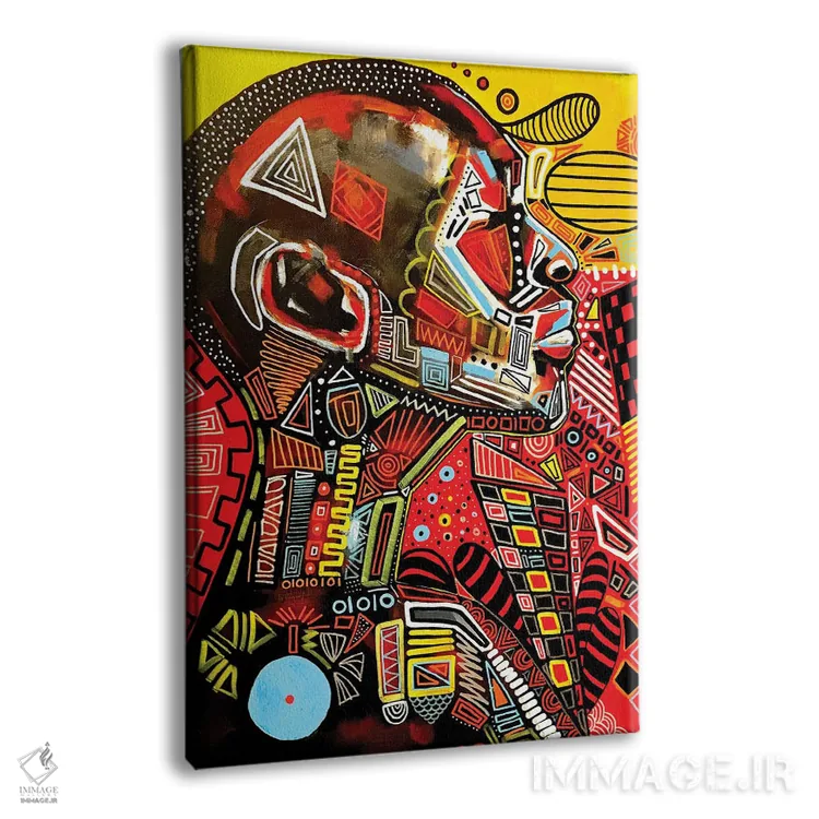 تابلو همه چیز میتوانست خیلی ساده باشد اثر آرون آلن - نمای پرسپکتیو محصول