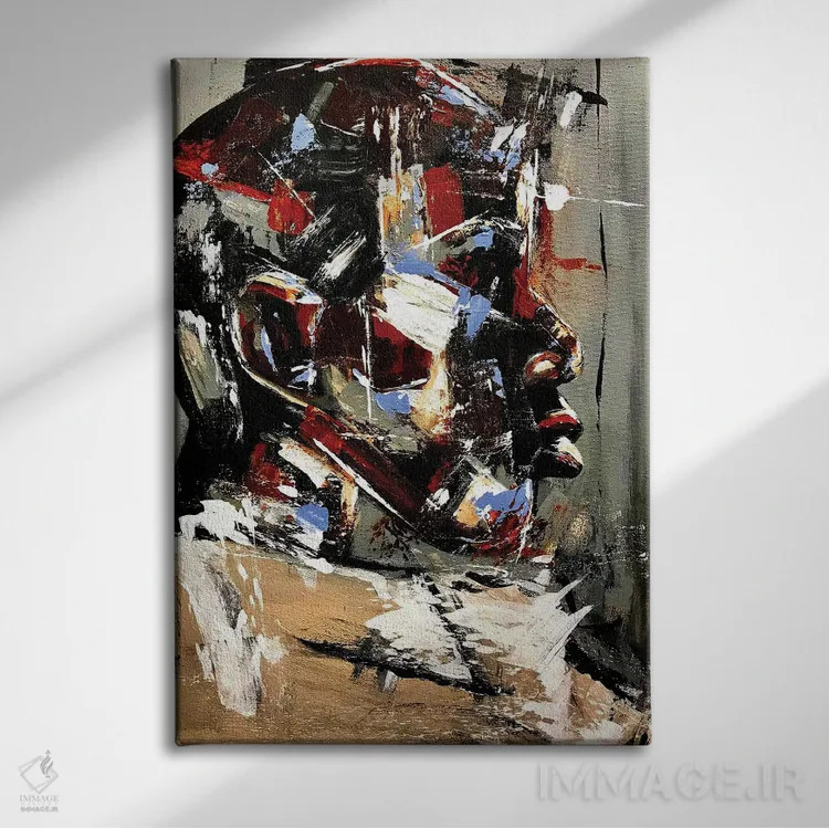 تابلو هر آنچه میخواستم اثر آرون آلن - نمای روبهرو روی دیوار