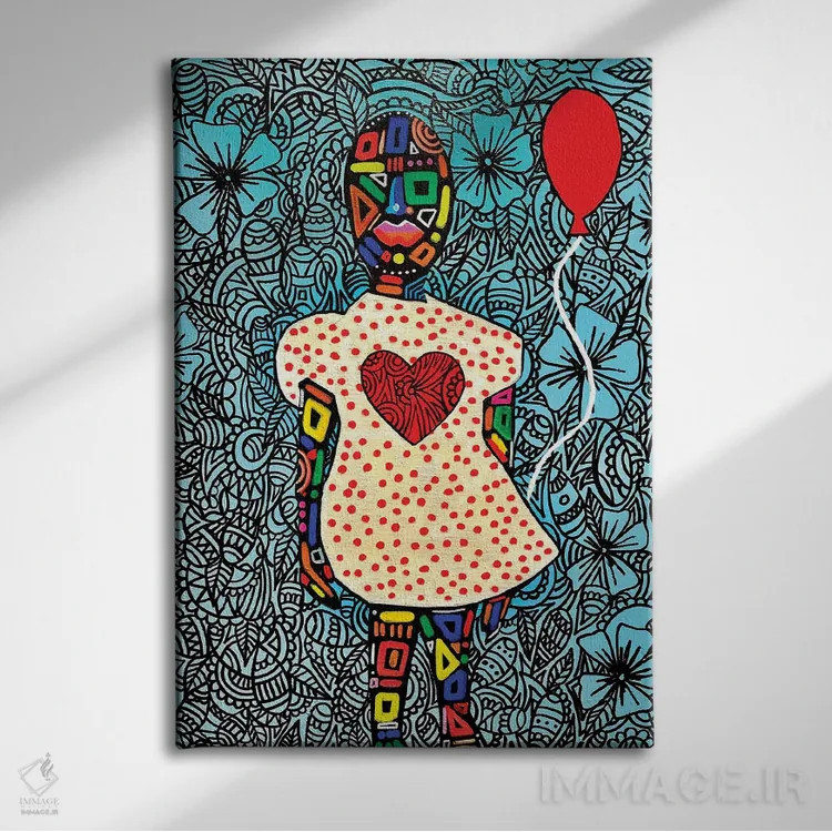 تابلو کسی که دوستش داشتی اثر آرون آلن - نمای روبهرو روی دیوار