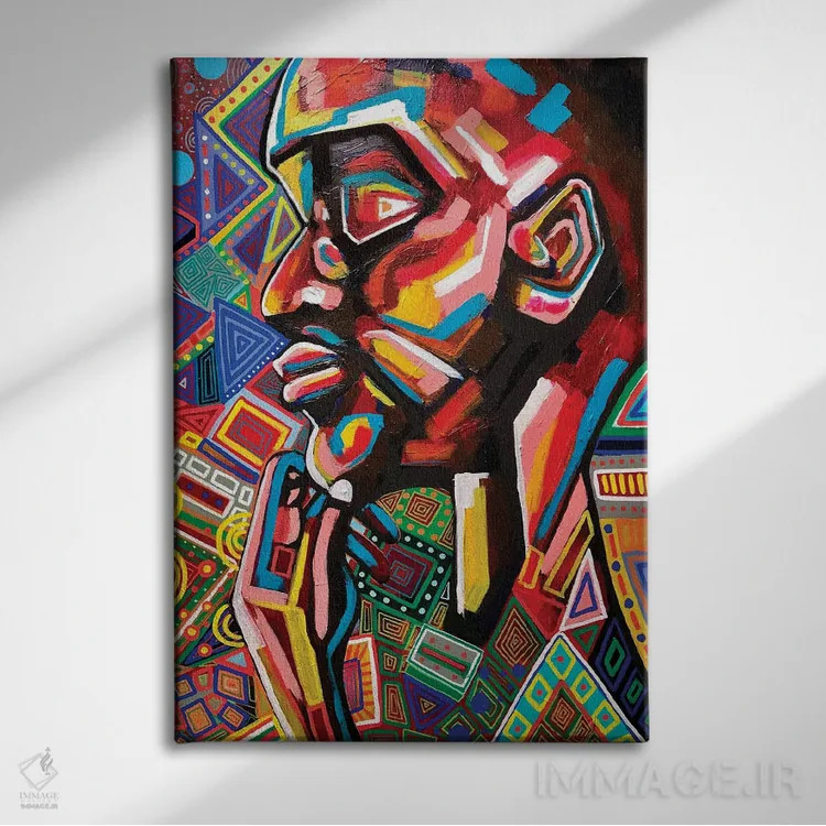 تابلو نحوهای که دوستم داری اثر آرون آلن - نمای روبهرو روی دیوار