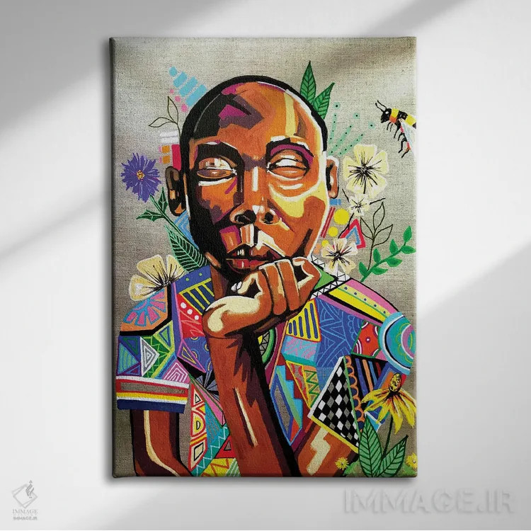 تابلو همیشه تو را به یاد خواهم داشت اثر آرون آلن - نمای روبهرو روی دیوار