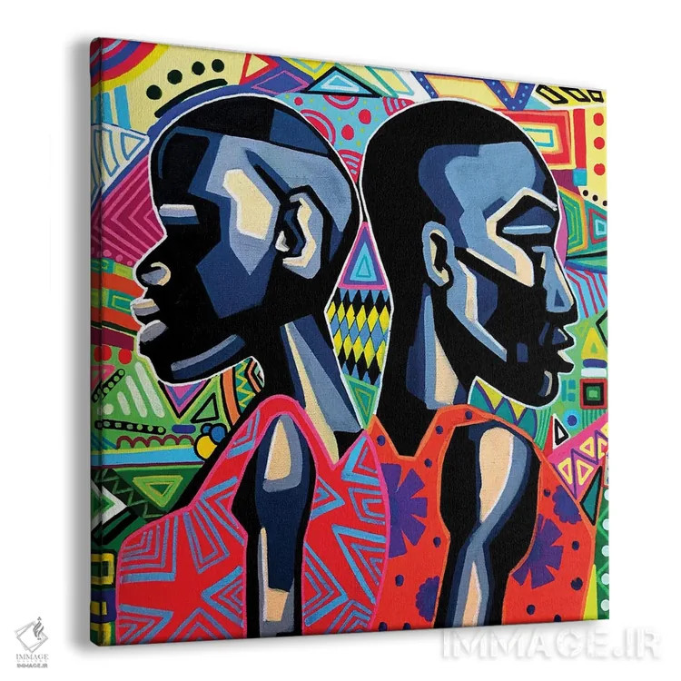 تابلو قدم زدن با ریتم اثر آرون آلن - نمای پرسپکتیو محصول