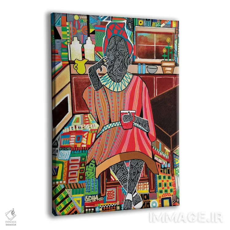 تابلو صبح دوشنبه اثر آرون آلن - نمای پرسپکتیو محصول