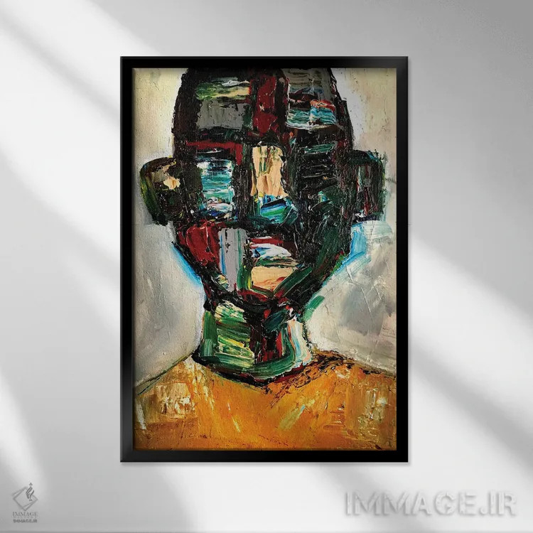 تابلو دو برابر خوبتر اثر آرون آلن - نمای قابدار مشکی