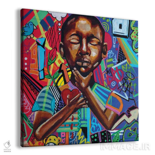 تابلو به خاطر عشق به شهر اثر آرون آلن - نمای پرسپکتیو محصول