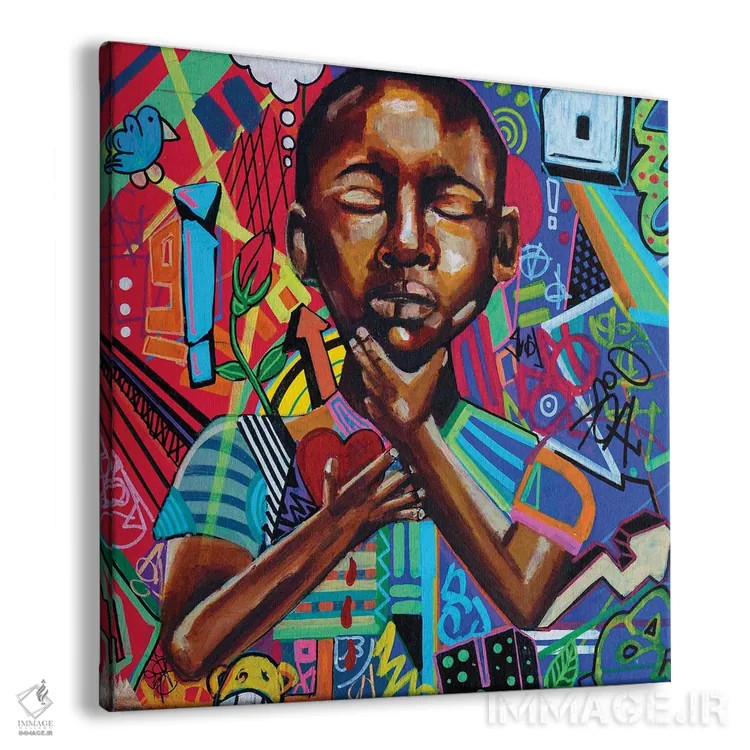 تابلو به خاطر عشق به شهر اثر آرون آلن - نمای پرسپکتیو محصول