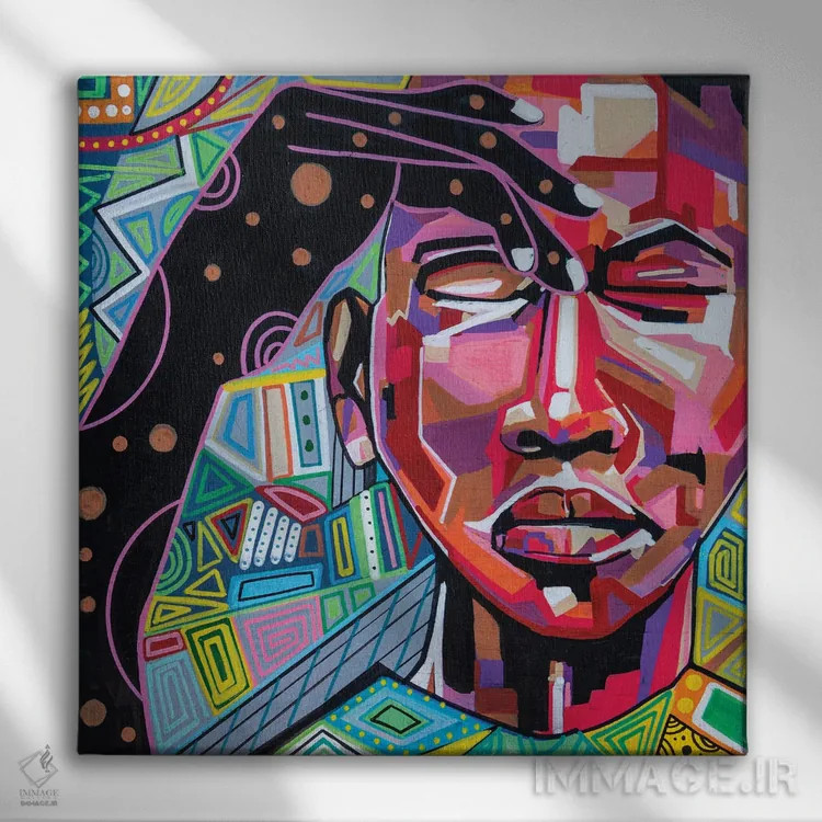 تابلو مایلها جلوتر اثر آرون آلن - نمای روبهرو روی دیوار