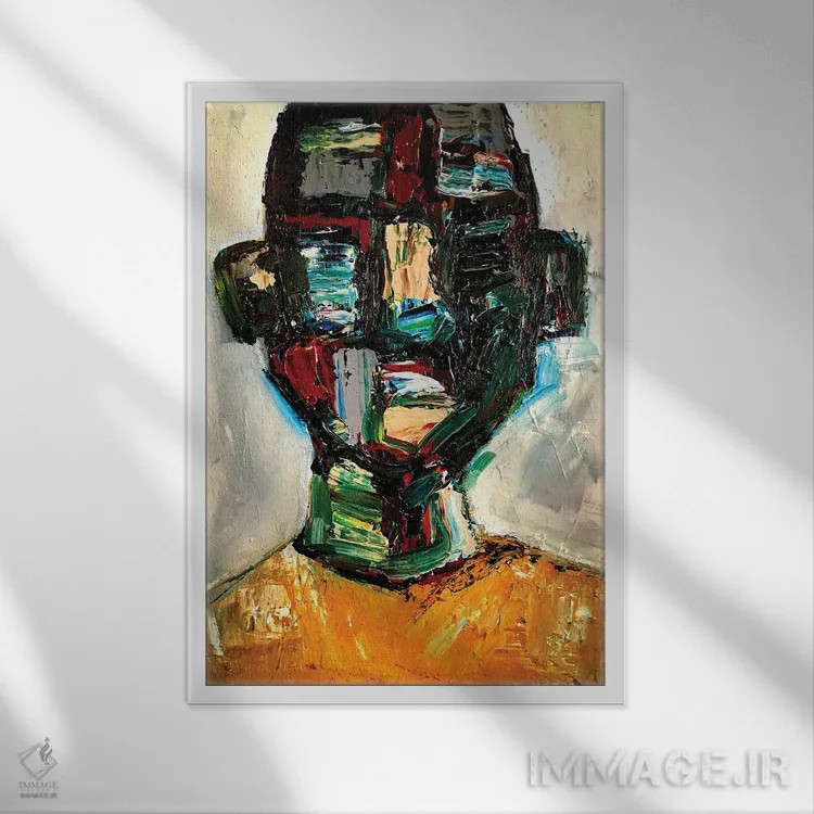 تابلو دو برابر خوبتر اثر آرون آلن - نمای قابدار سفید