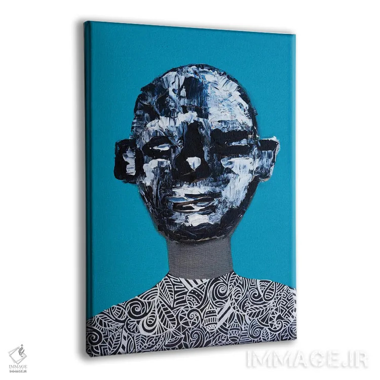 تابلو بیحرکت ایستادن اثر آرون آلن - نمای پرسپکتیو محصول