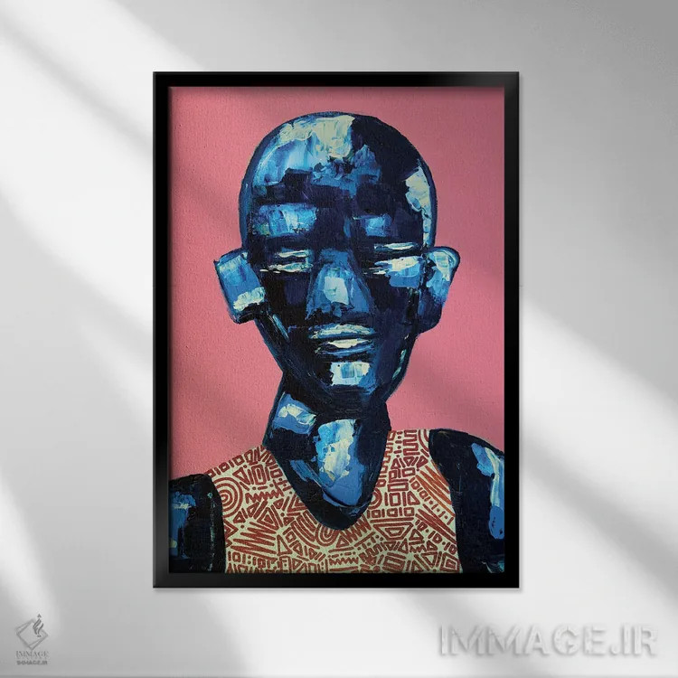 تابلو جادوی آغازهای تازه اثر آرون آلن - نمای قابدار مشکی