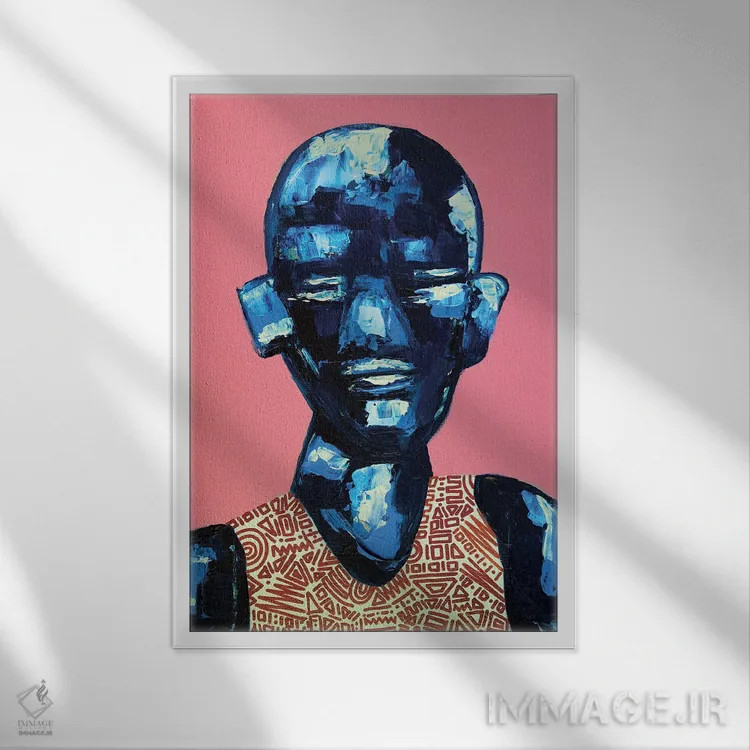 تابلو جادوی آغازهای تازه اثر آرون آلن - نمای قابدار سفید