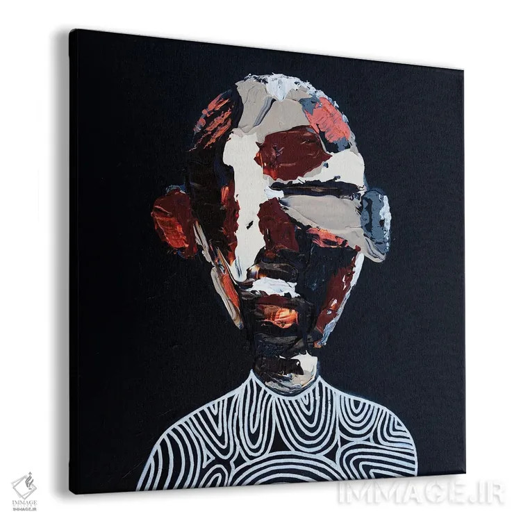 تابلو لبهٔ نیمهشب اثر آرون آلن - نمای پرسپکتیو محصول