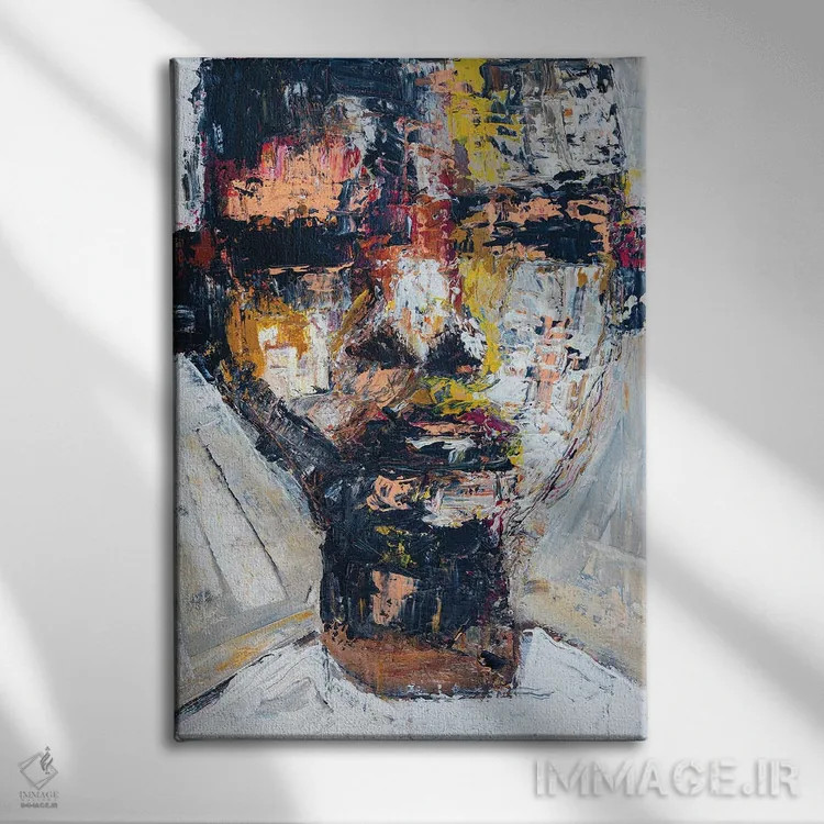 تابلو آوازم را بخوان اثر آرون آلن - نمای روبهرو روی دیوار