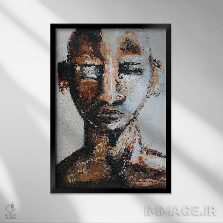 تابلو پیش از صبح رفته بود اثر آرون آلن - نمای قابدار مشکی