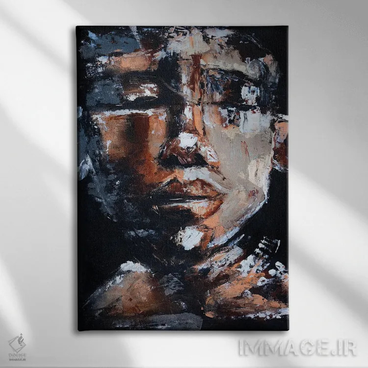 تابلو خیلی دور اثر آرون آلن - نمای روبهرو روی دیوار