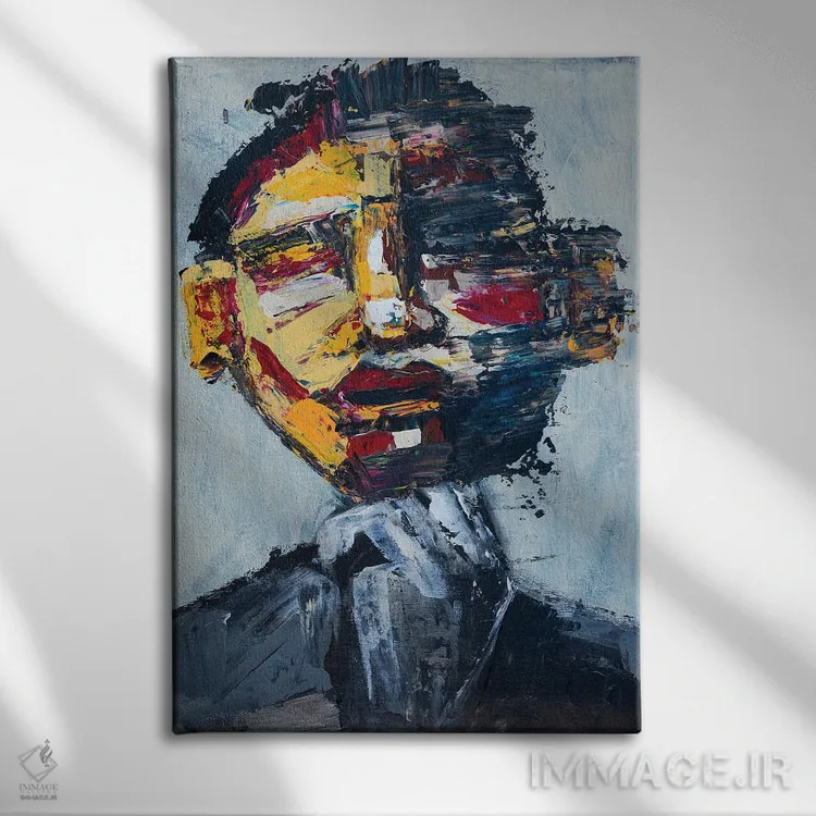 تابلو شبها را نگه دار اثر آرون آلن - نمای روبهرو روی دیوار