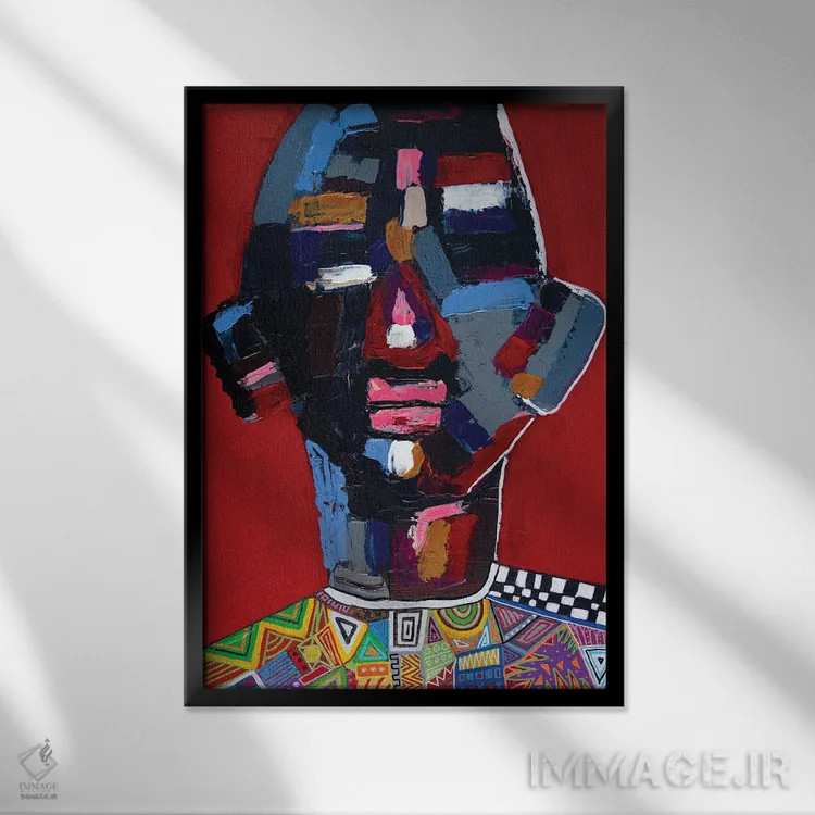 تابلو تا دوباره دیدار کنیم اثر آرون آلن - نمای قابدار مشکی