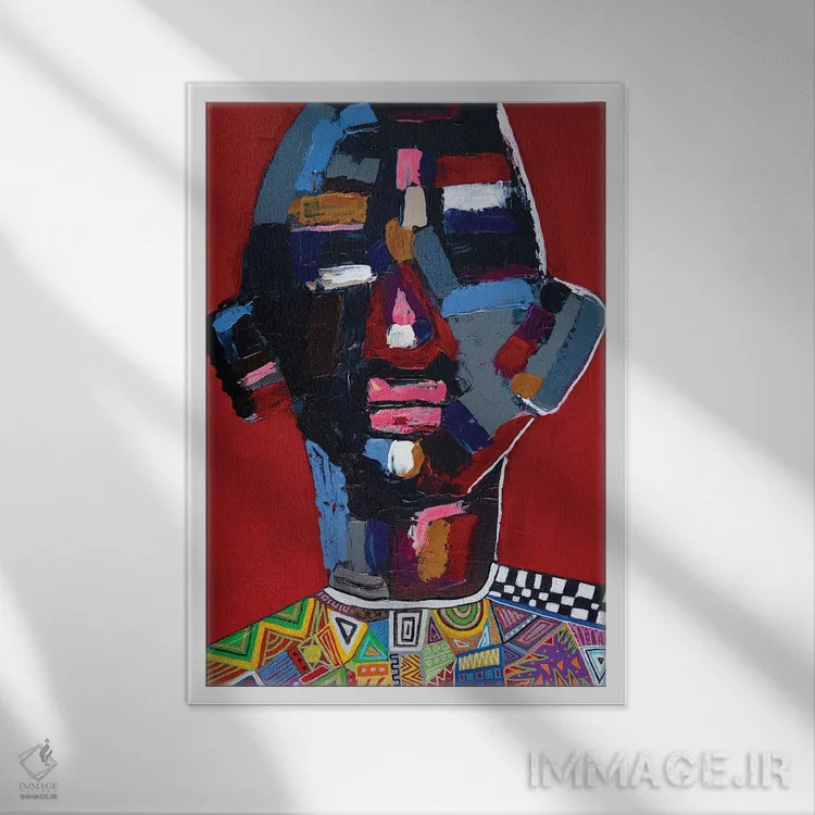 تابلو تا دوباره دیدار کنیم اثر آرون آلن - نمای قابدار سفید