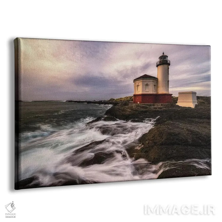 تابلو فانوس دریایی اثر اندی اموس - نمای پرسپکتیو محصول