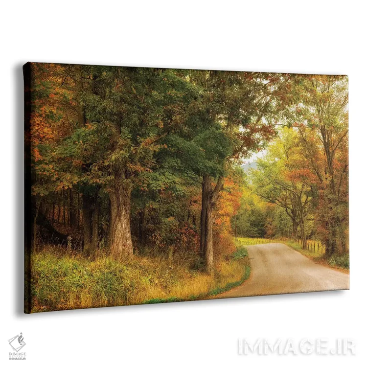 تابلو اولین روز پاییز اثر اندی اموس - نمای پرسپکتیو محصول