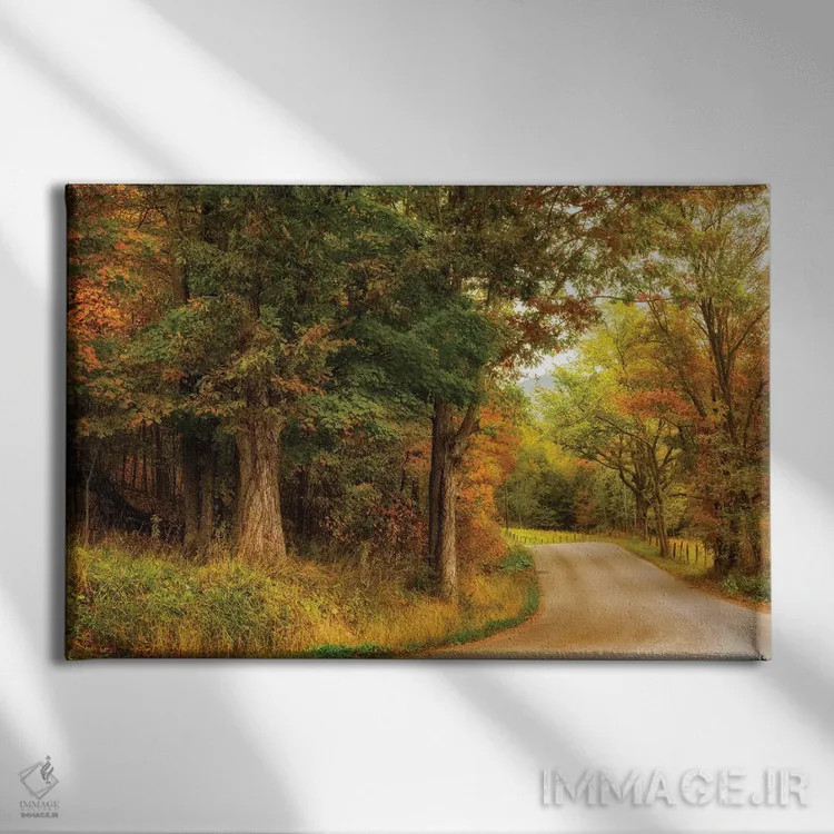 تابلو اولین روز پاییز اثر اندی اموس - نمای روبهرو روی دیوار